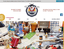Tablet Screenshot of fleamarketmobile.com